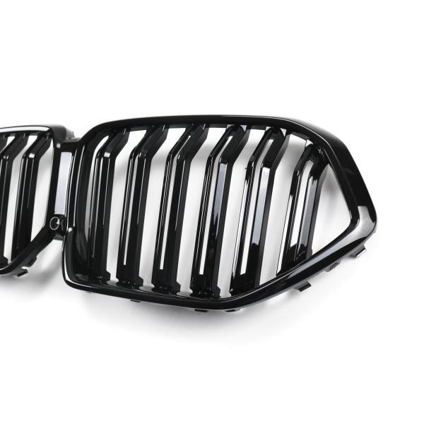 Sportgrill Kühlergrill kompatibel mit passend für BMW X6 G06 19- glanz schwarz