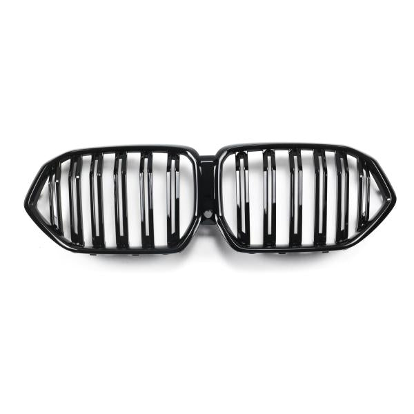 Sportgrill Kühlergrill kompatibel mit passend für BMW X6 G06 19- glanz schwarz