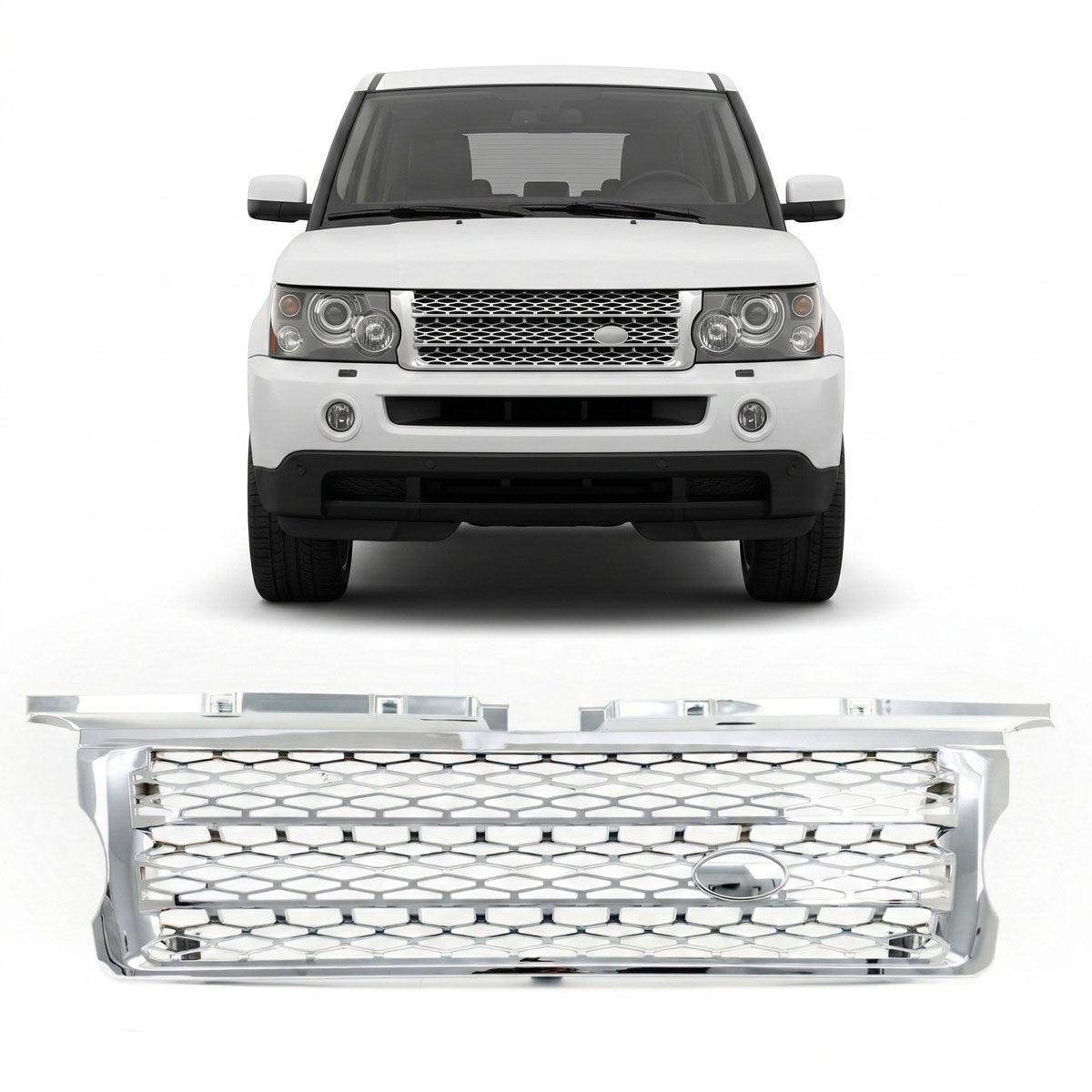 Sport Grille Chrome passend für Land Rover Range Rover Sport I 2005-2010 – Bild 1