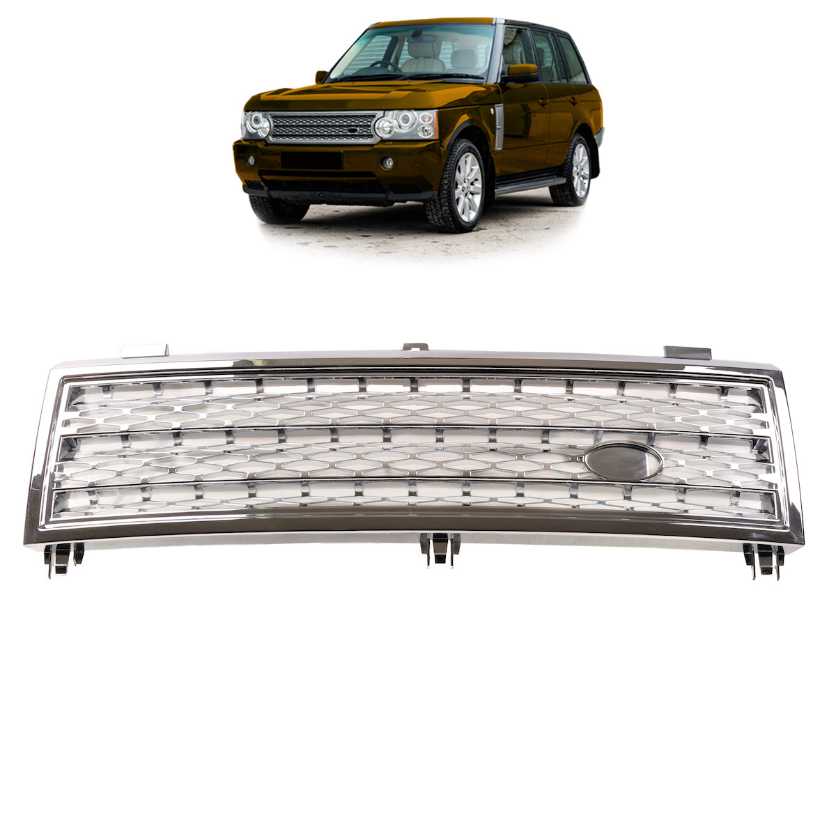 Sport Grille Chrome passend für Land Rover Range Rover III L322 2002-2006 – Bild 1