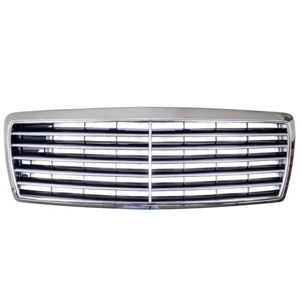 Passend für Mercedes C-Klasse W202 Kühlergrill Grill Chrom Schwarz 93-00