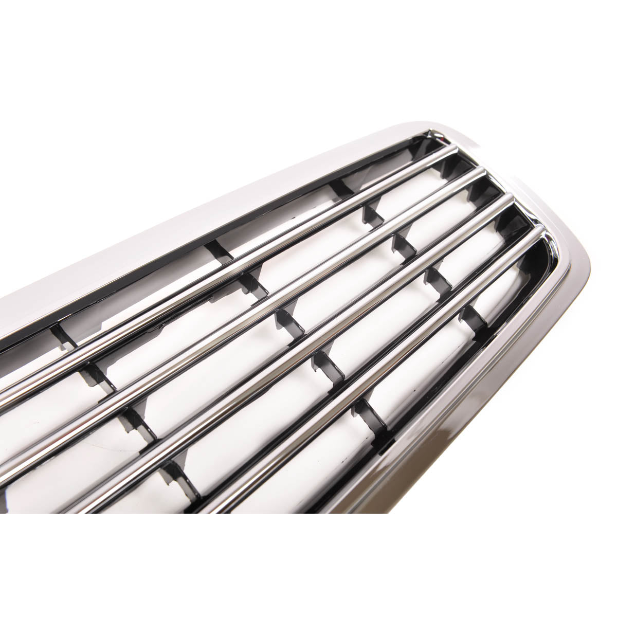 Front Grille 4 Slats Chrome passend für Mercedes C-Class W203 2000-2007 – Bild 4