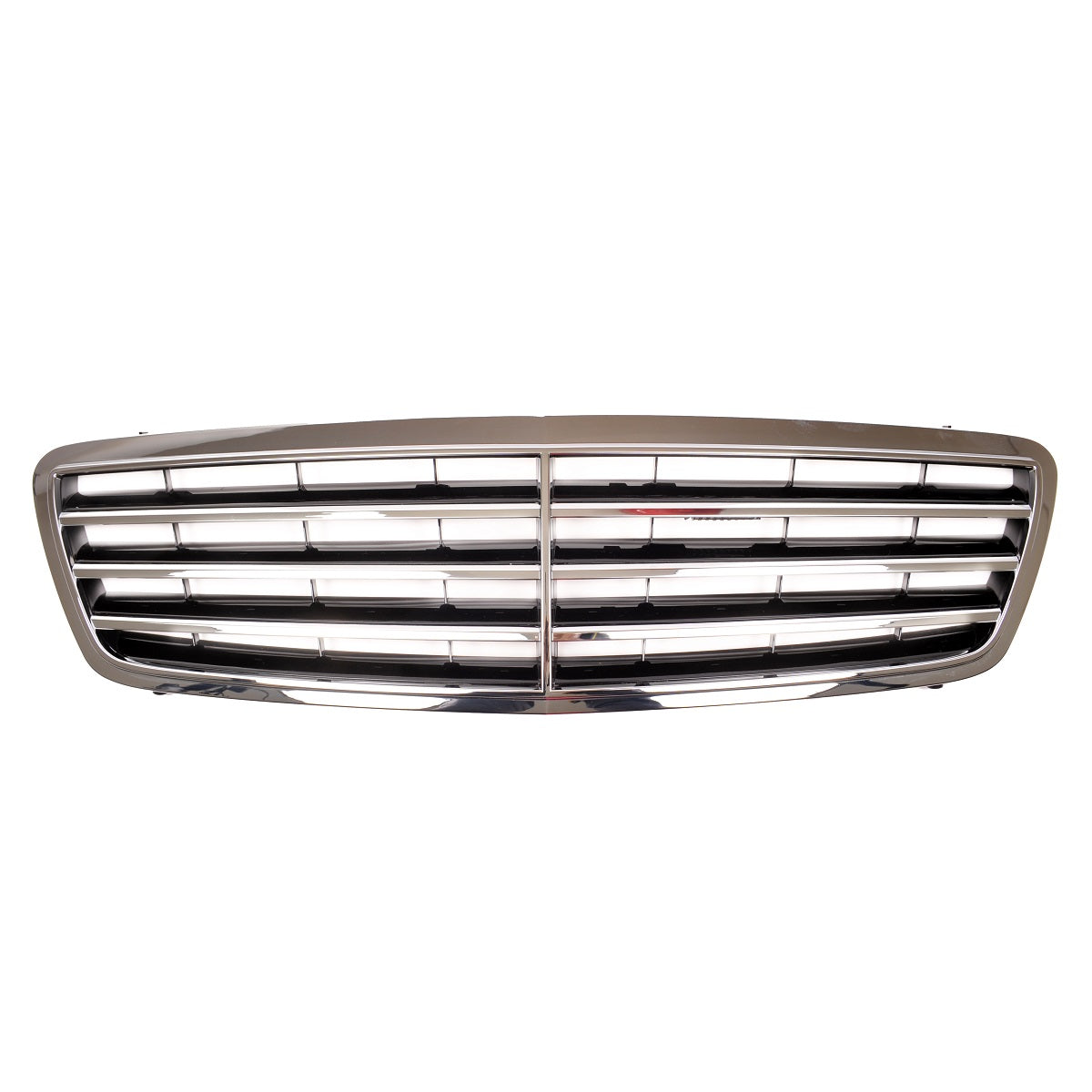 Front Grille 3 Slats Chrome passend für Mercedes C-Class W203 2000-2007 – Bild 2