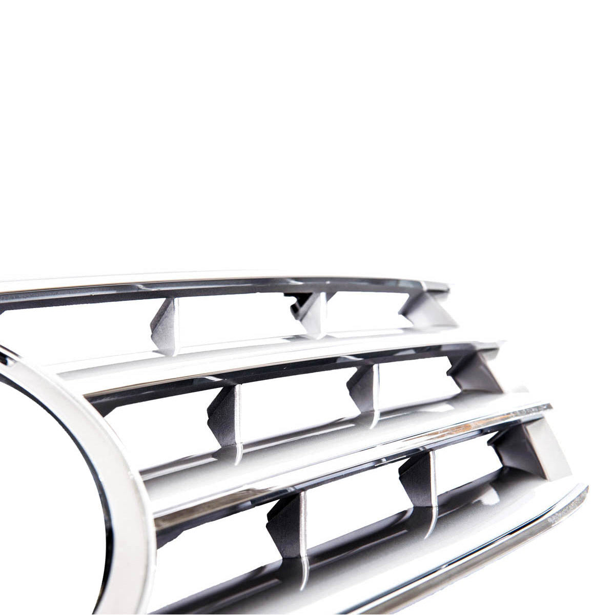 Front Grille Silver 4S passend für Mercedes C-Class W203 2000-2007 – Bild 4