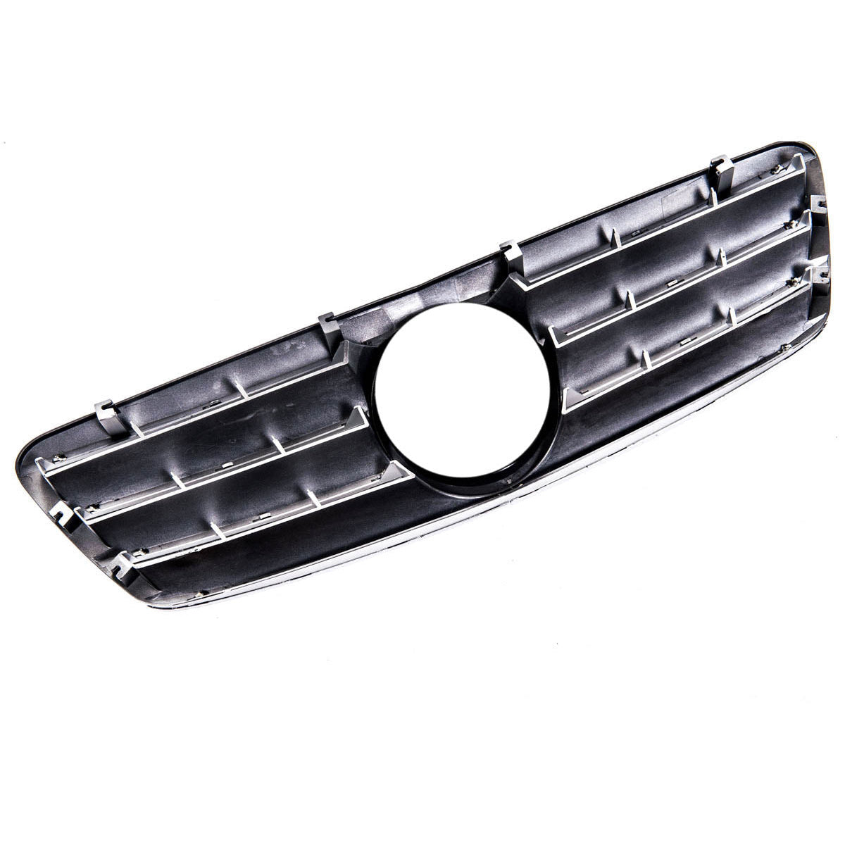 Front Grille Silver 4S passend für Mercedes C-Class W203 2000-2007 – Bild 5