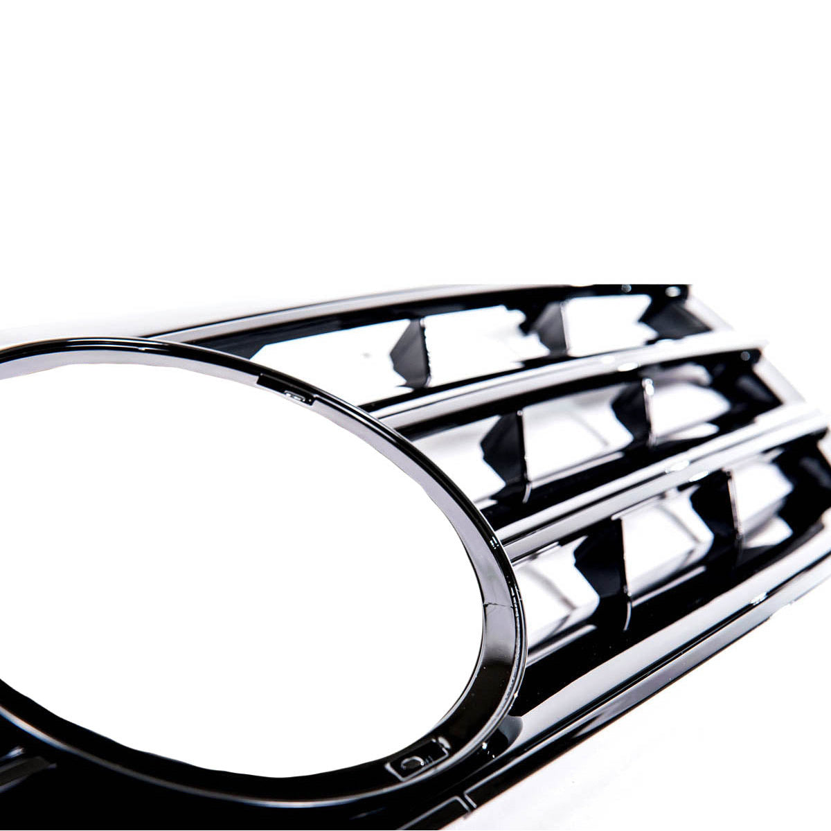 Gloss Black Front Grille passend für Mercedes C-Class W203 2000-2007 – Bild 4