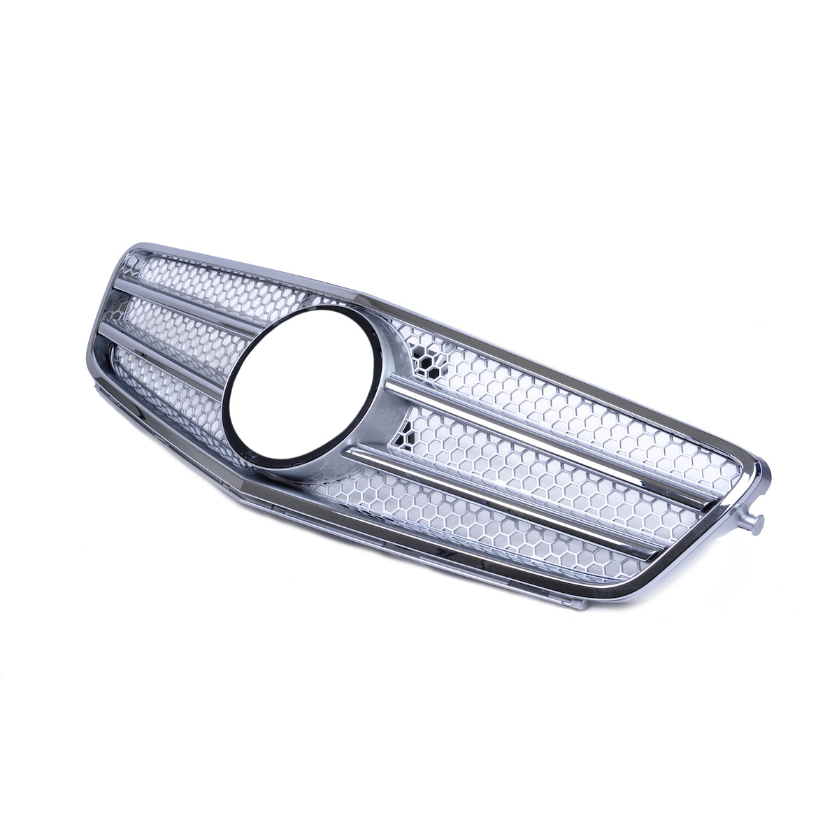 Sport Grille Chrome & Silver passend für Mercedes C-Class W204 2007-2011 – Bild 3