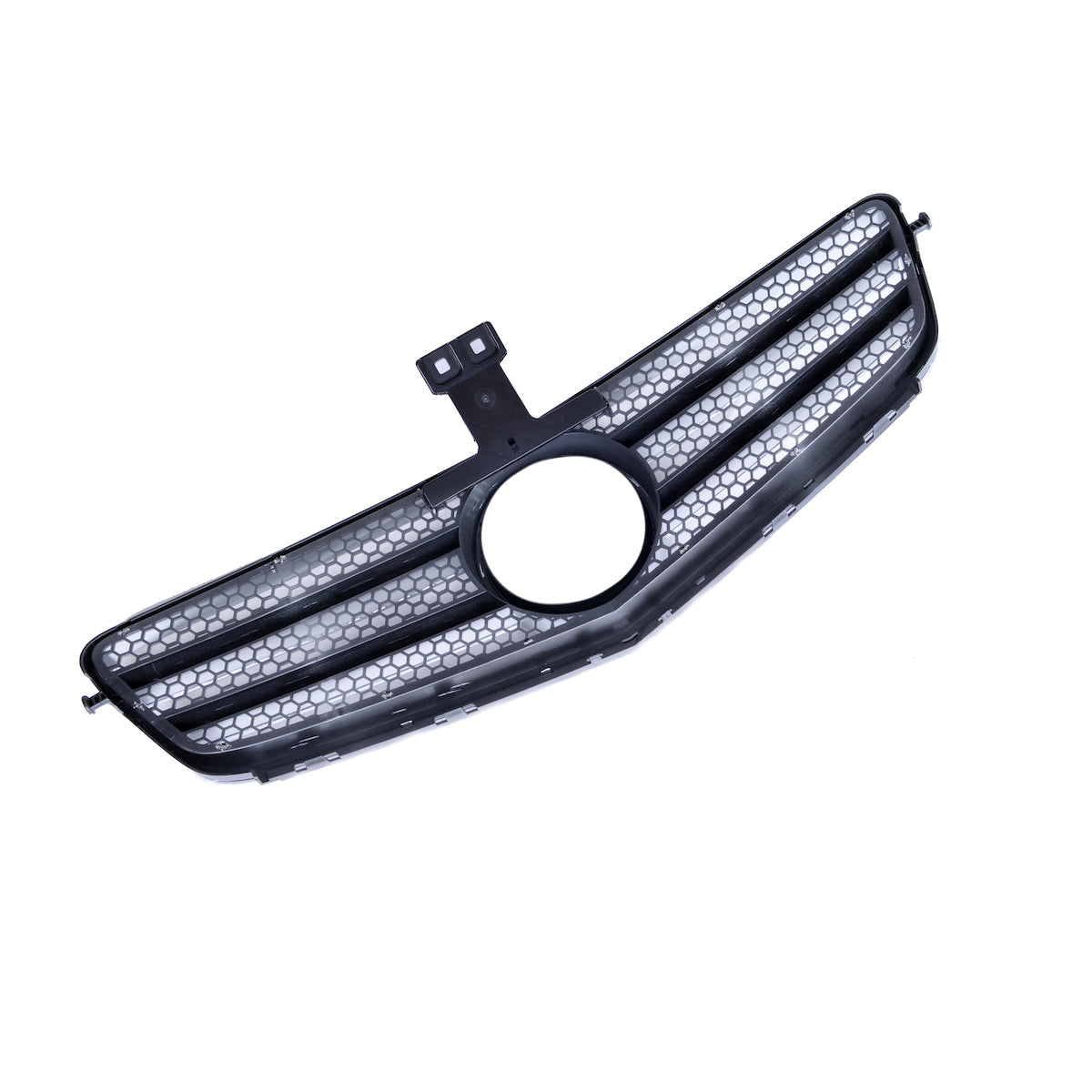 Sport Grille Chrome & Silver passend für Mercedes C-Class W204 2007-2011 – Bild 4