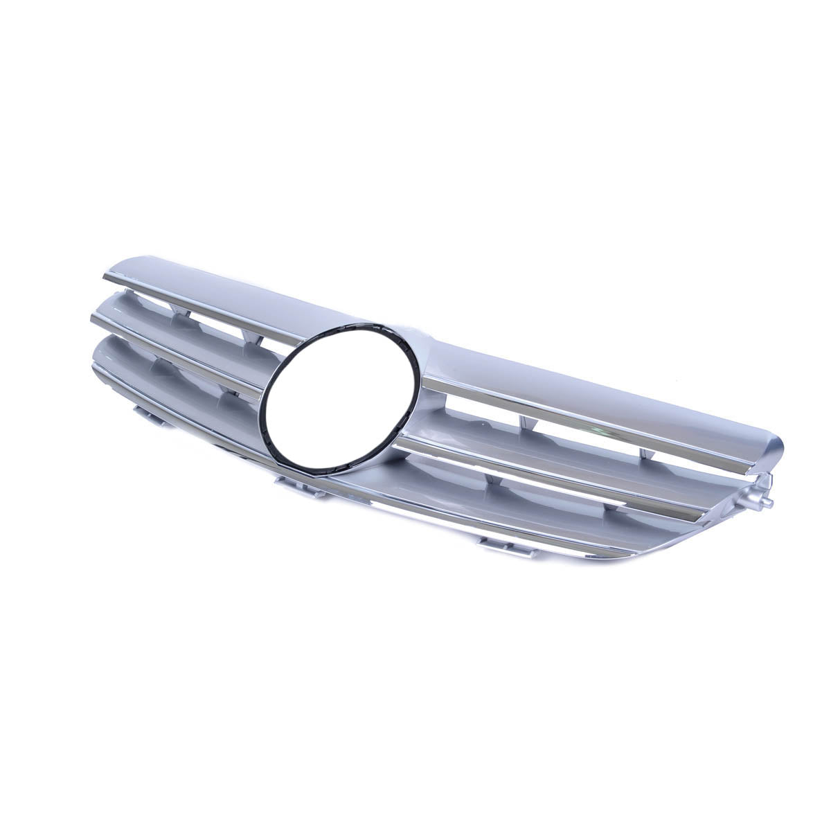 Front Grille Silver passend für Mercedes CLK W209 2002-2009 – Bild 3