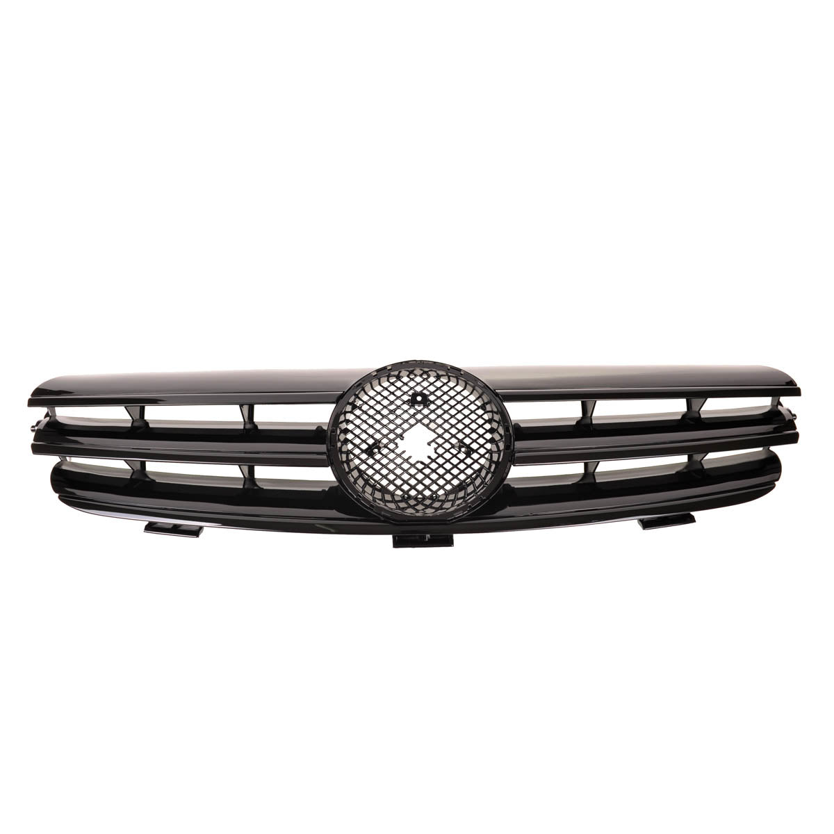 Front Grille Gloss Black passend für Mercedes CLK W209 2002-2009 – Bild 2