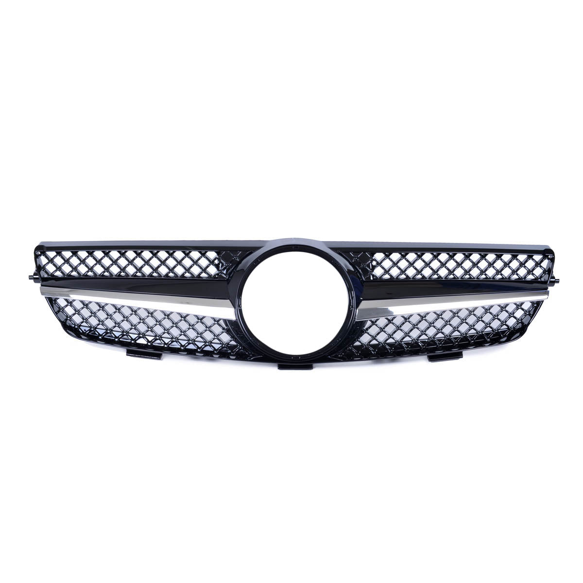 Front Grille Chrome & Black passend für Mercedes CLK W209 2002-2009 – Bild 3