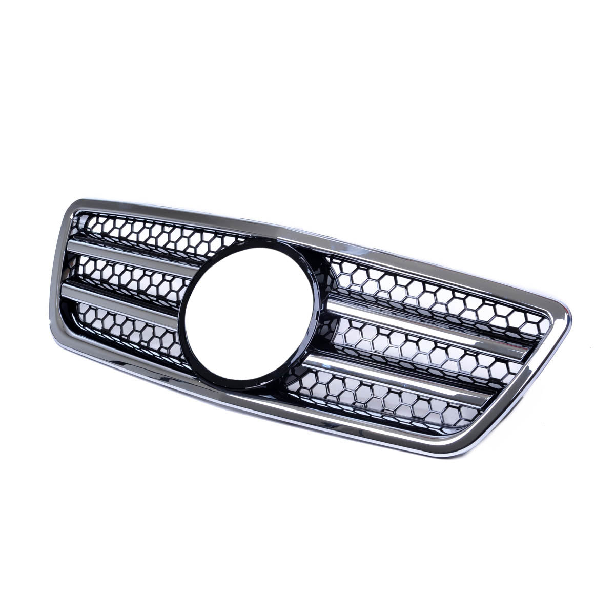 Front Grille Chrome & Black passend für Mercedes E-Class W210 1999-2002 – Bild 3