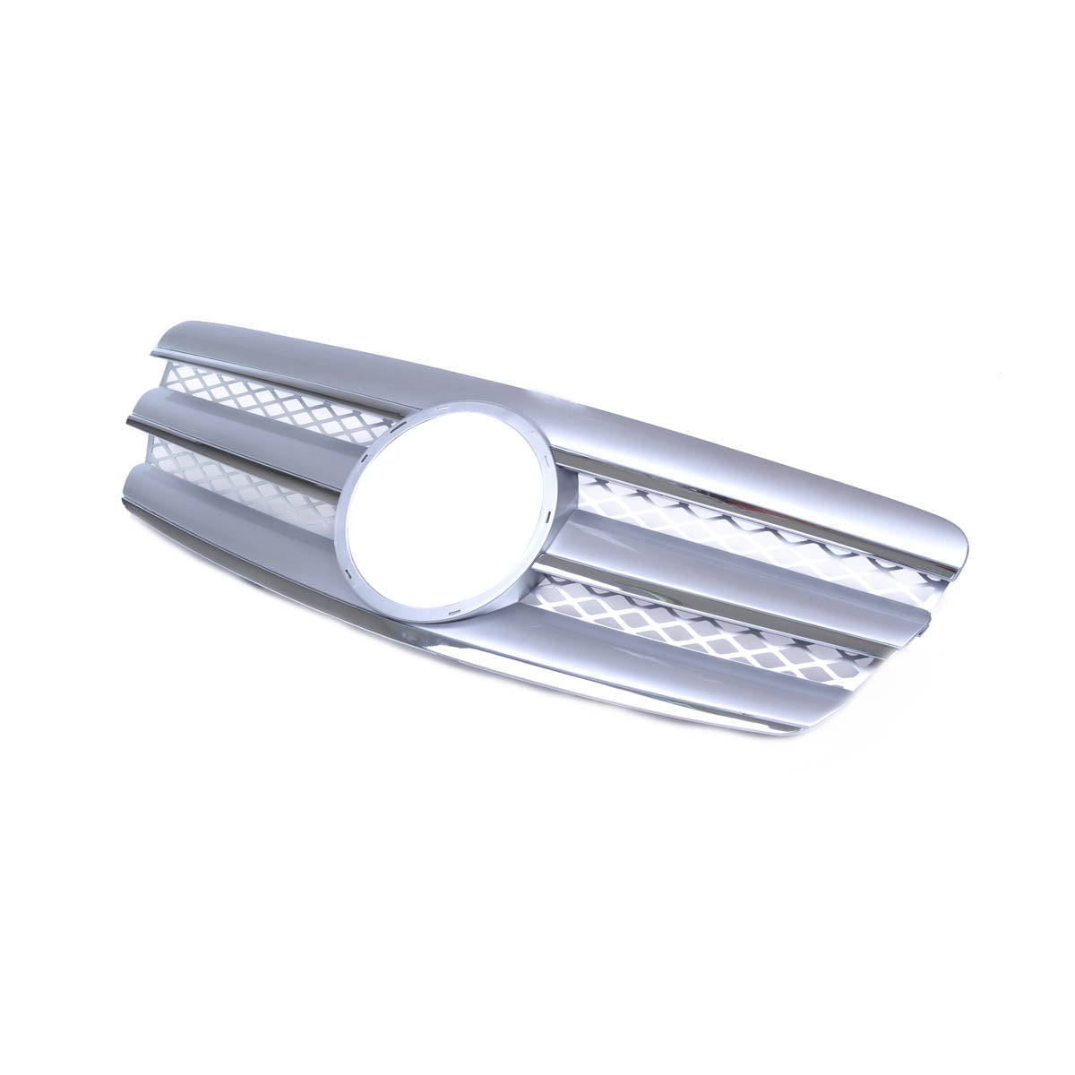 Silver Front Grille passend für Mercedes E-Class W211 Sedan Estate 2002-2006 – Bild 3