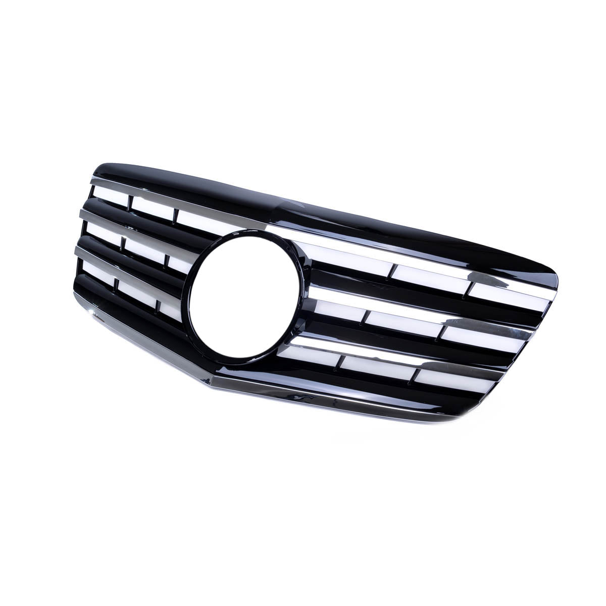 Front Grille Chrome & Black passend für Mercedes E-Class W211 2006-2009 – Bild 3