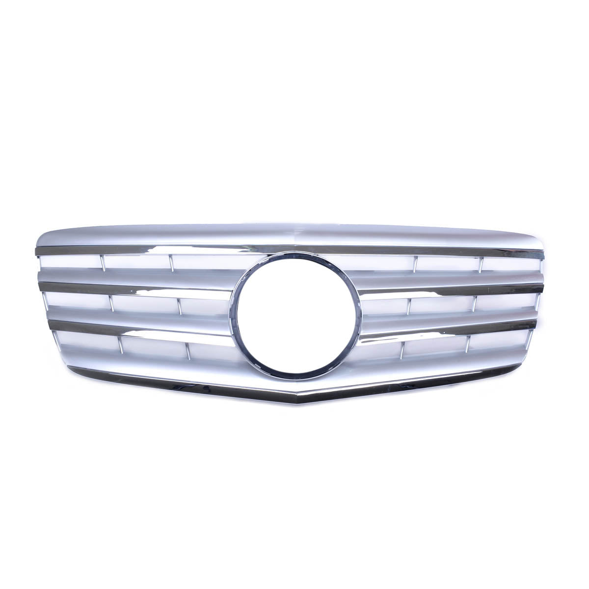 Front Grille Silver passend für Mercedes E-Class W211 2006-2009 – Bild 2