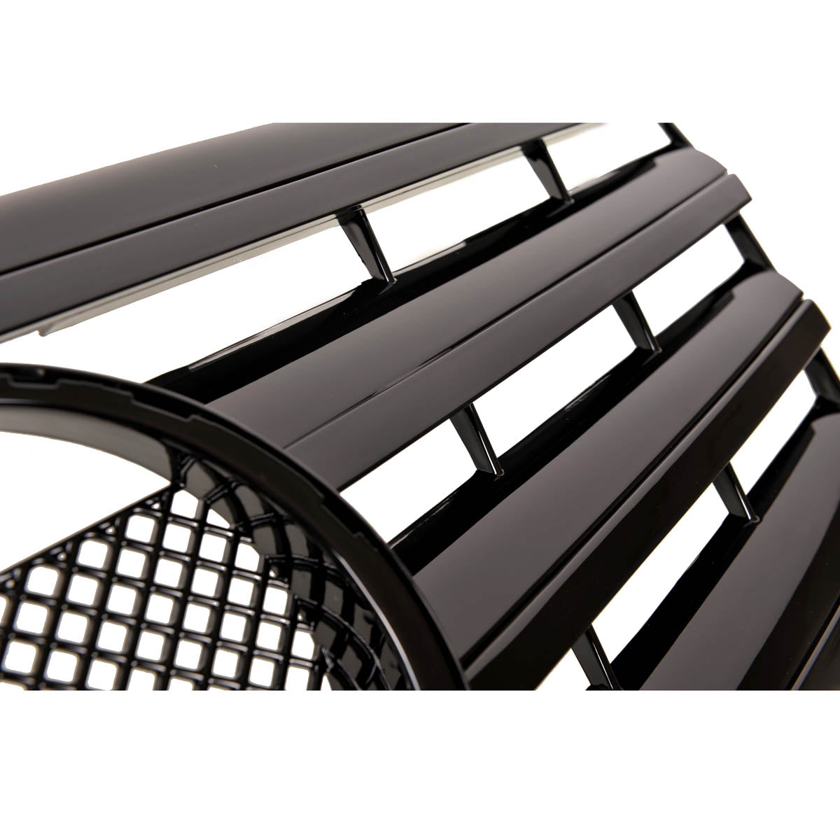 Front Grille Gloss Black passend für Mercedes E-Class W211 2006-2009 – Bild 3
