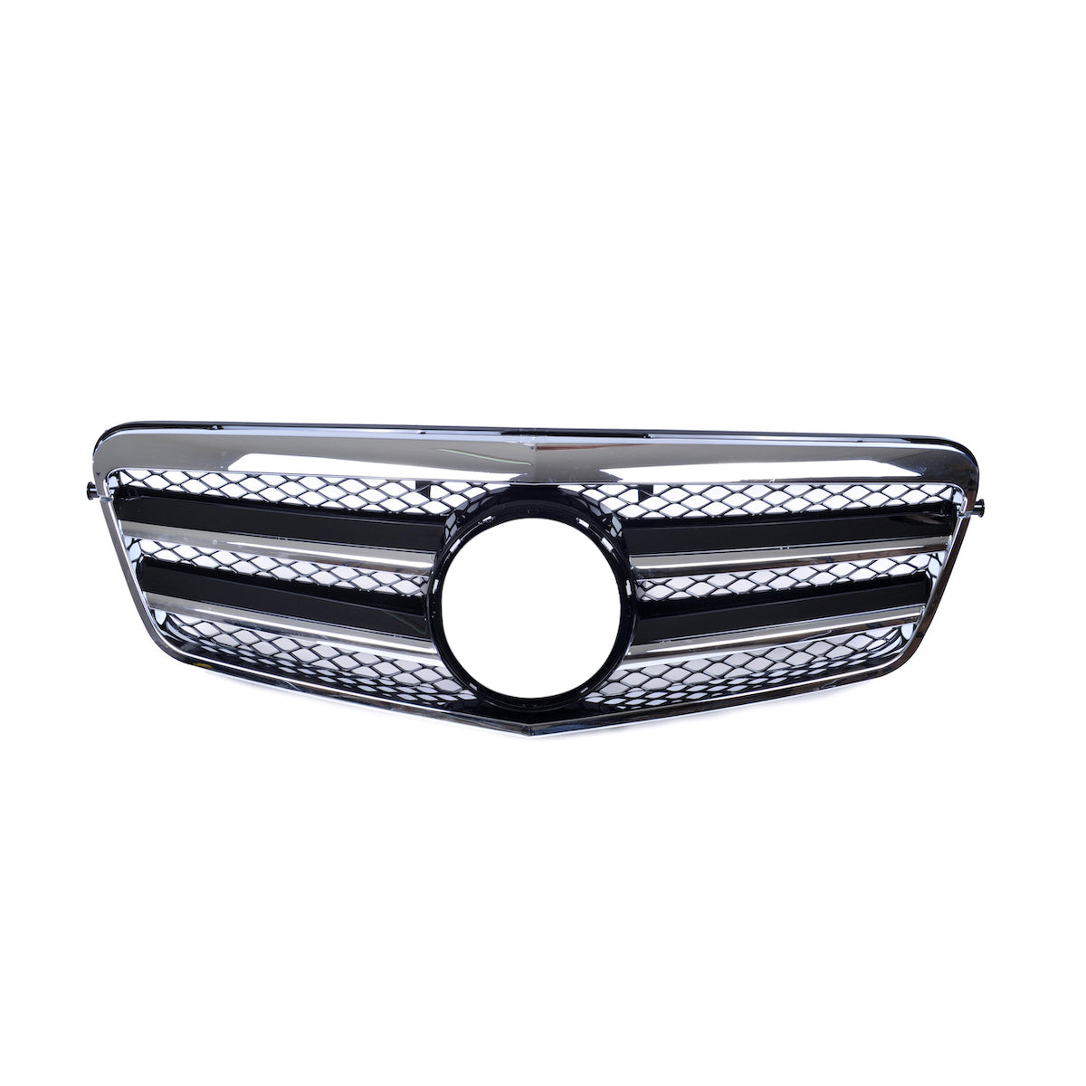 Front Grille Chrome & Black passend für Mercedes E-Class W212 2009-2013 – Bild 2
