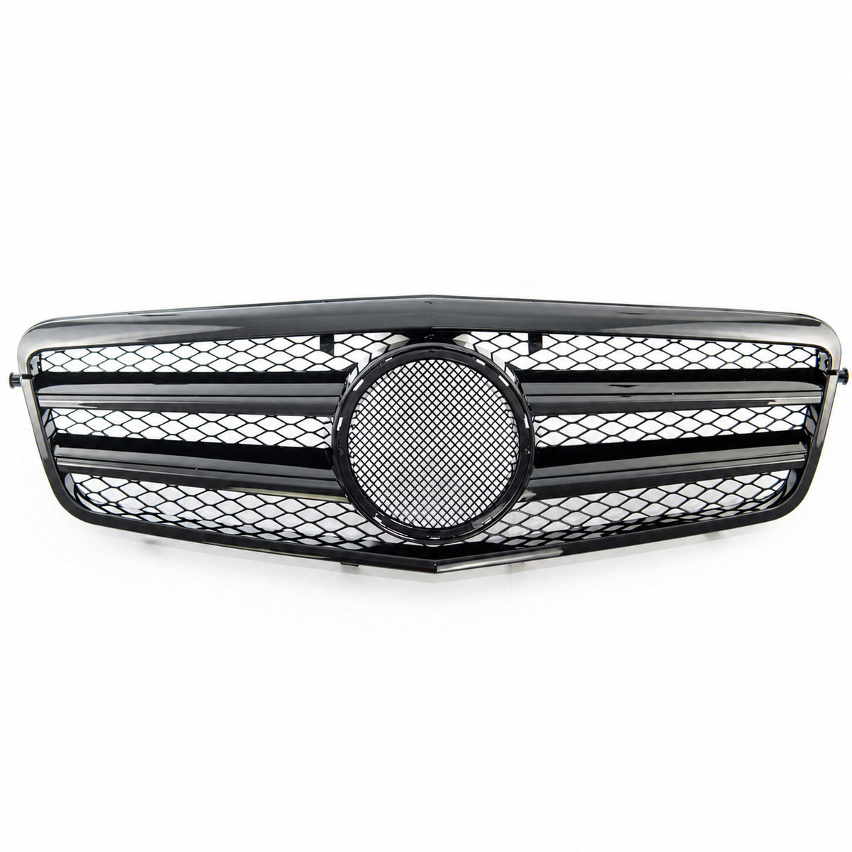 Front Grille Gloss Black passend für Mercedes E-Class W212 Sedan 2009-2013 – Bild 2