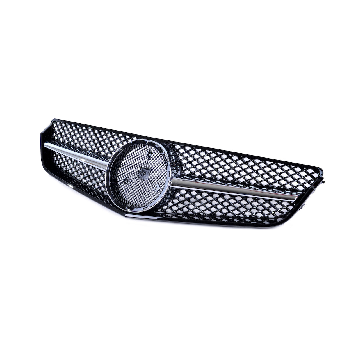 Chrome & Black Front Grille passend für Mercedes E-Class Coupe/Cabrio 2009-2013 – Bild 3