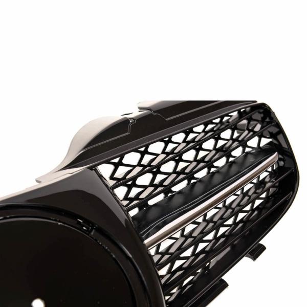 Grille de calandre noir / chrome adaptée pour Mercedes SLK R170 96-04