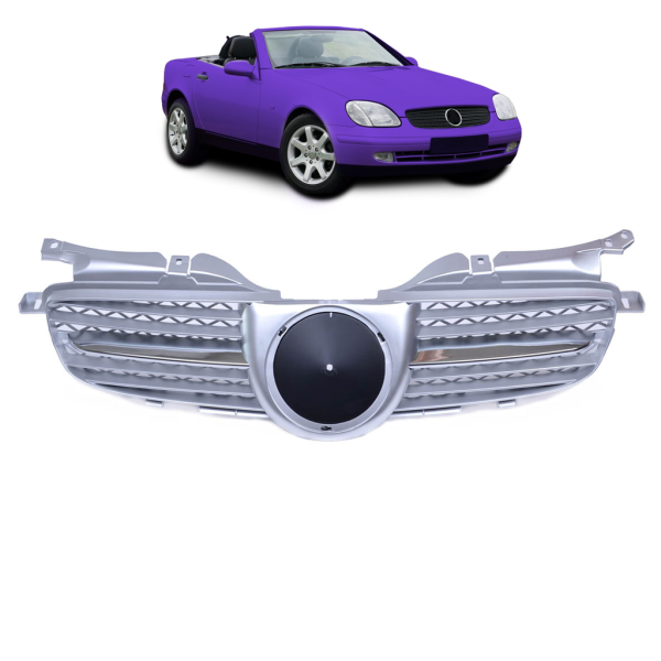 Kühlergrill chrom silber passend für Mercedes SLK R170 96-04