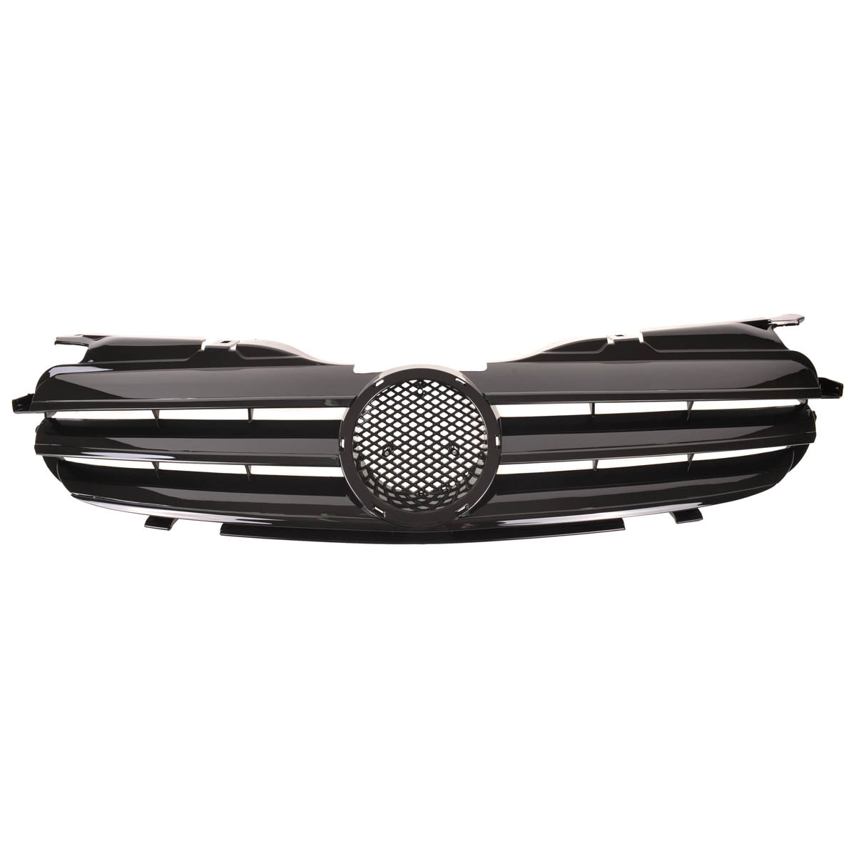 Front Grille All Gloss Black passend für Mercedes SLK R170 1996-2004 – Bild 2