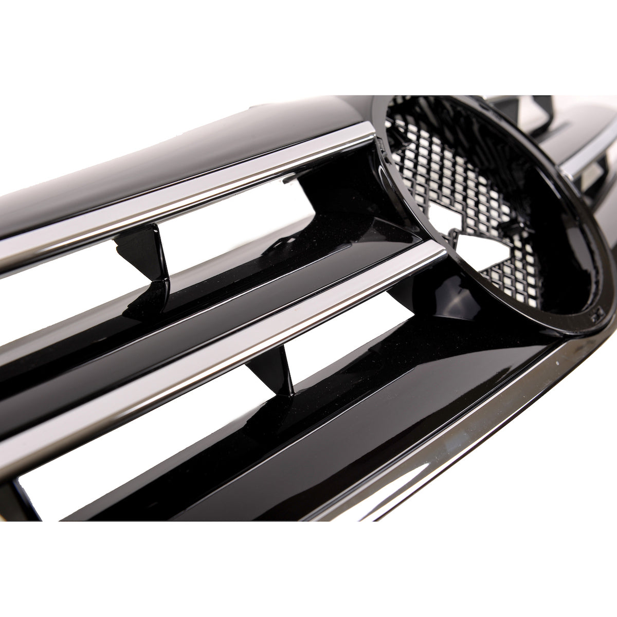 Chrome & Black Front Grille passend für Mercedes SL (R129) 1989-2001 – Bild 3