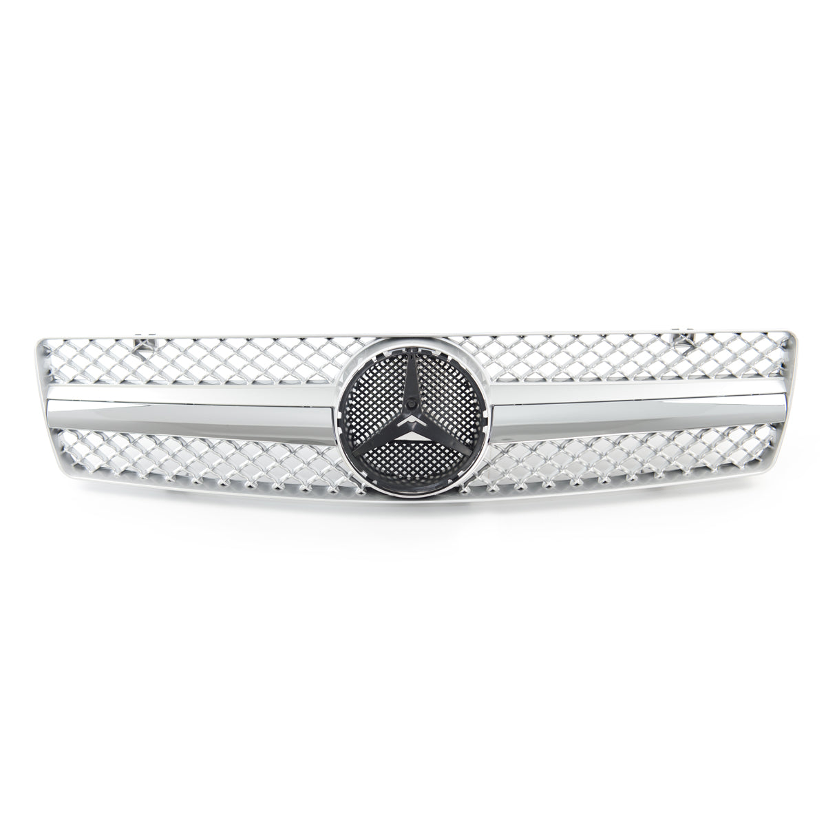 Sport Grille Chrome & Silver passend für Mercedes SL R129 1989-2001 – Bild 2