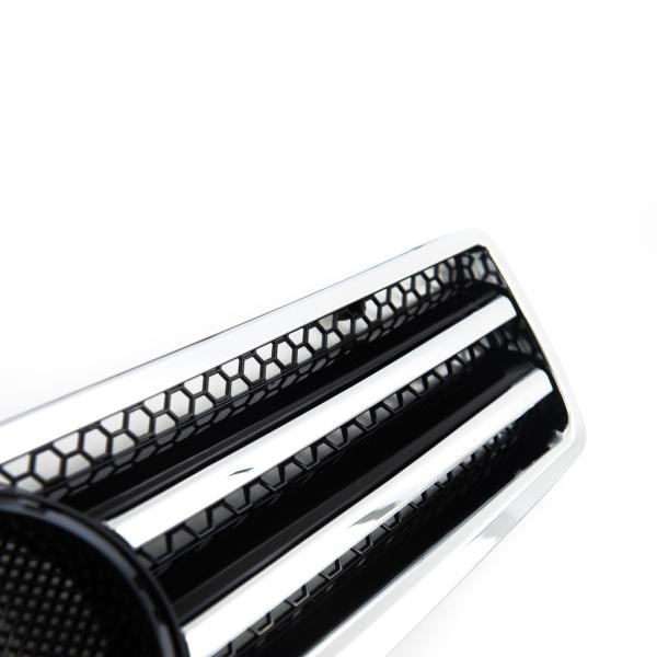 Sport Kühlergrill Chrom Schwarz glanz passend für Mercedes Benz SL (R129) ab 1989-2001