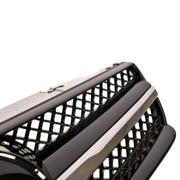 Sport Kühlergrill Schwarz Chrom passend für Mercedes Benz SL (R230) Vorfacelift ab 01-05