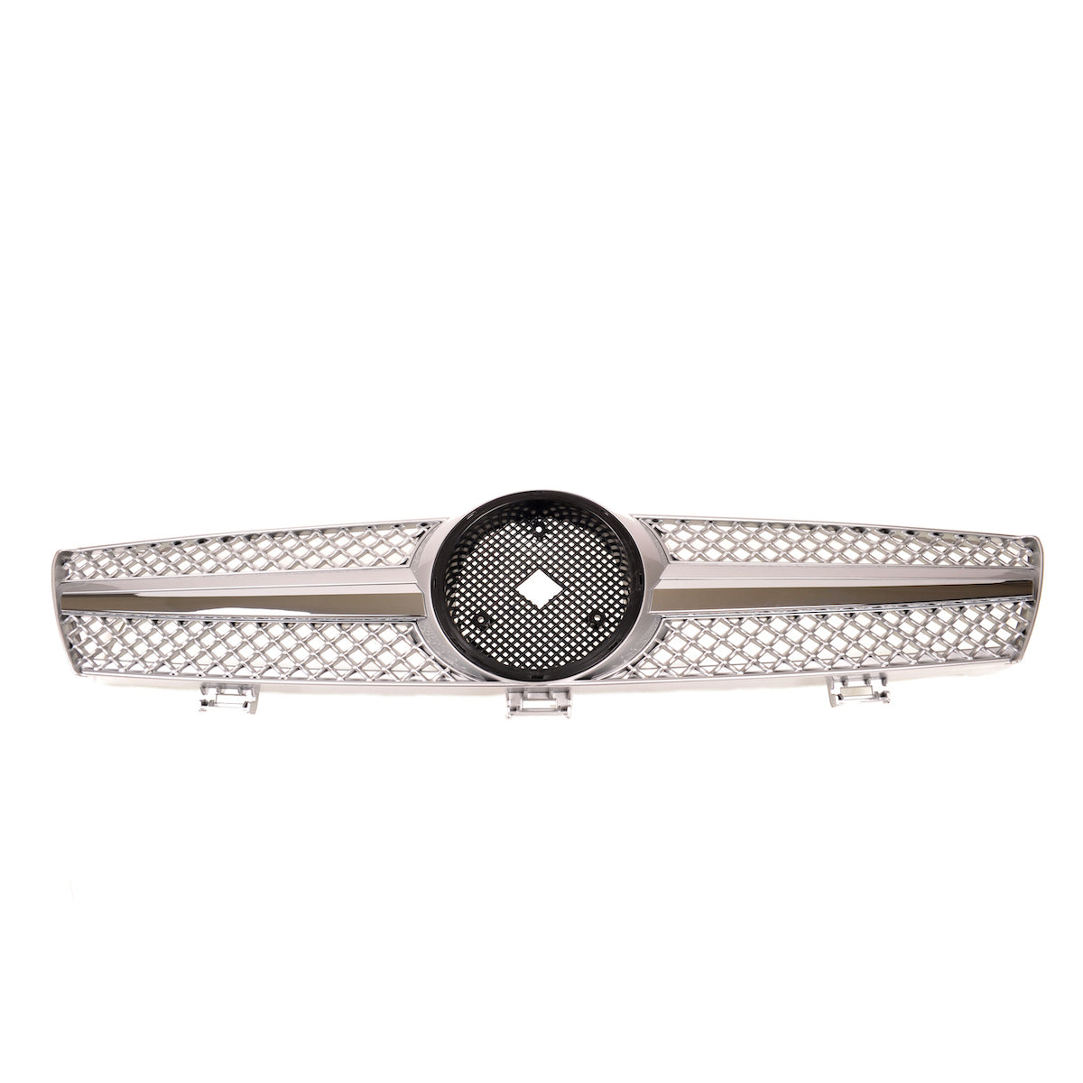 Front Grille Chrome & Silver passend für Mercedes CLS C219 2004-2008 – Bild 2