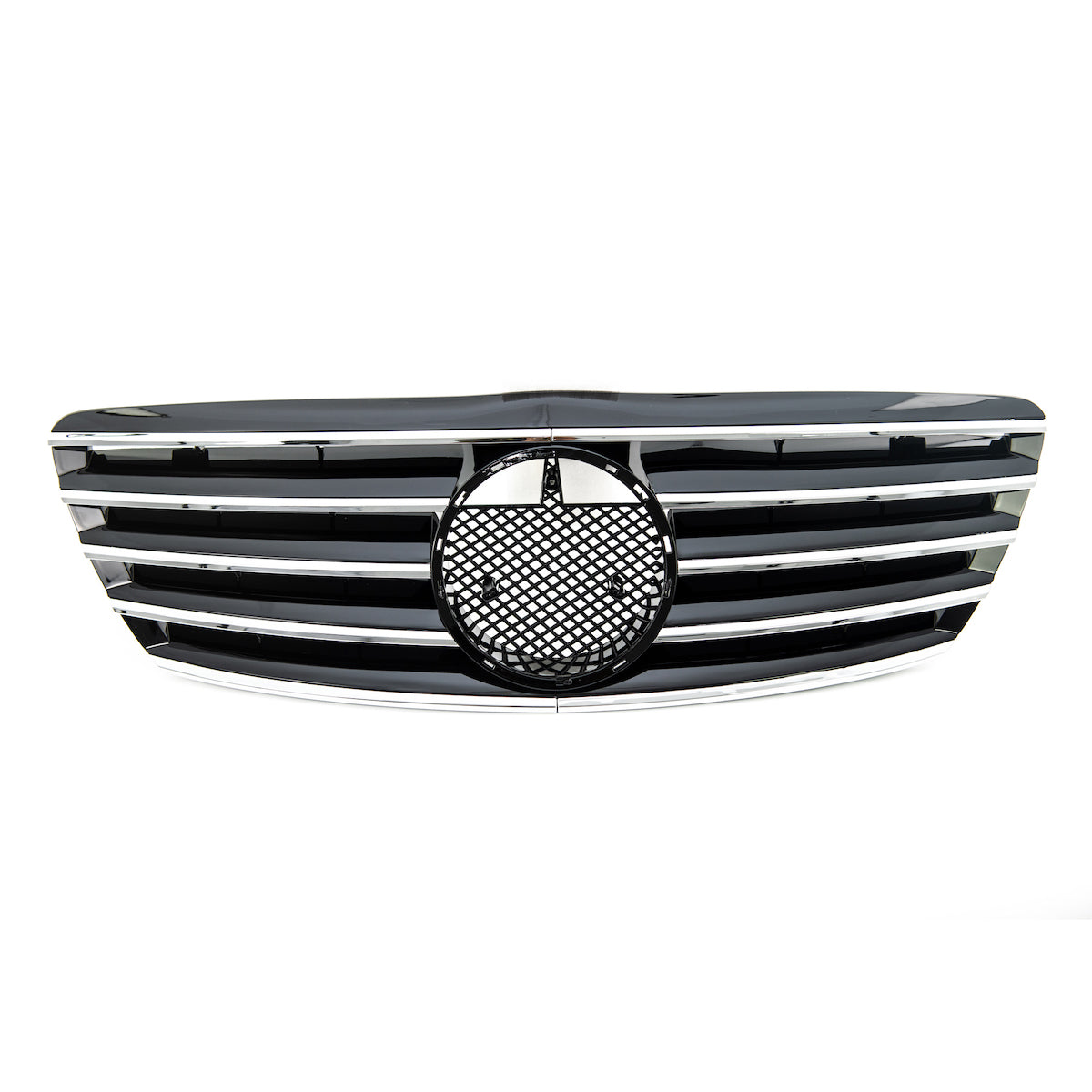 Front Grille Chrome & Black passend für Mercedes S-Class W220 2003-2005 – Bild 2