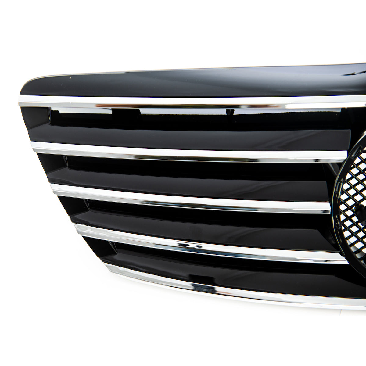 Front Grille Chrome & Black passend für Mercedes S-Class W220 2003-2005 – Bild 5