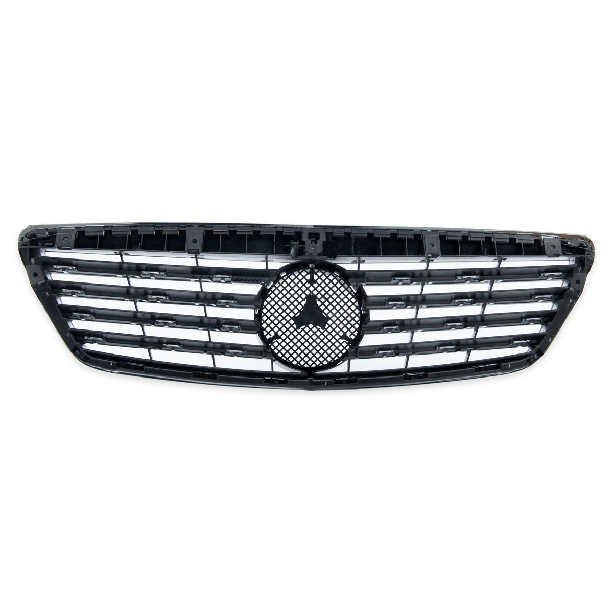Sport Grille Chrome & Silver passend für Mercedes S-Class W221 2005-2009 – Bild 10