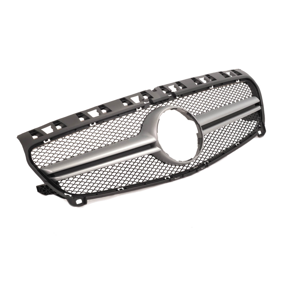 Front Grille Silver passend für Mercedes A-Class W176 2012-2015 – Bild 3