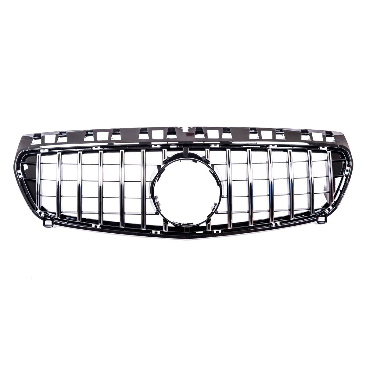 GT Chrome & Black Front Grille passend für Mercedes A-Class W176 2012-2015 – Bild 2