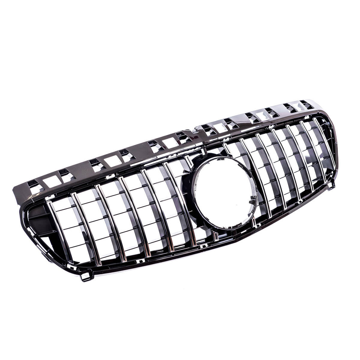 GT Chrome & Black Front Grille passend für Mercedes A-Class W176 2012-2015 – Bild 3