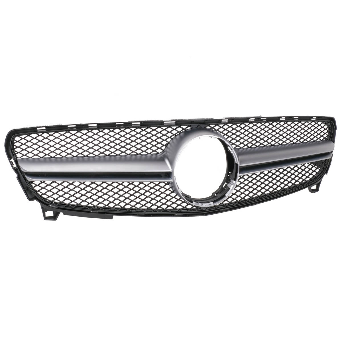 Front Grille Silver passend für Mercedes A-Class W176 Facelift 2015-2018 – Bild 2