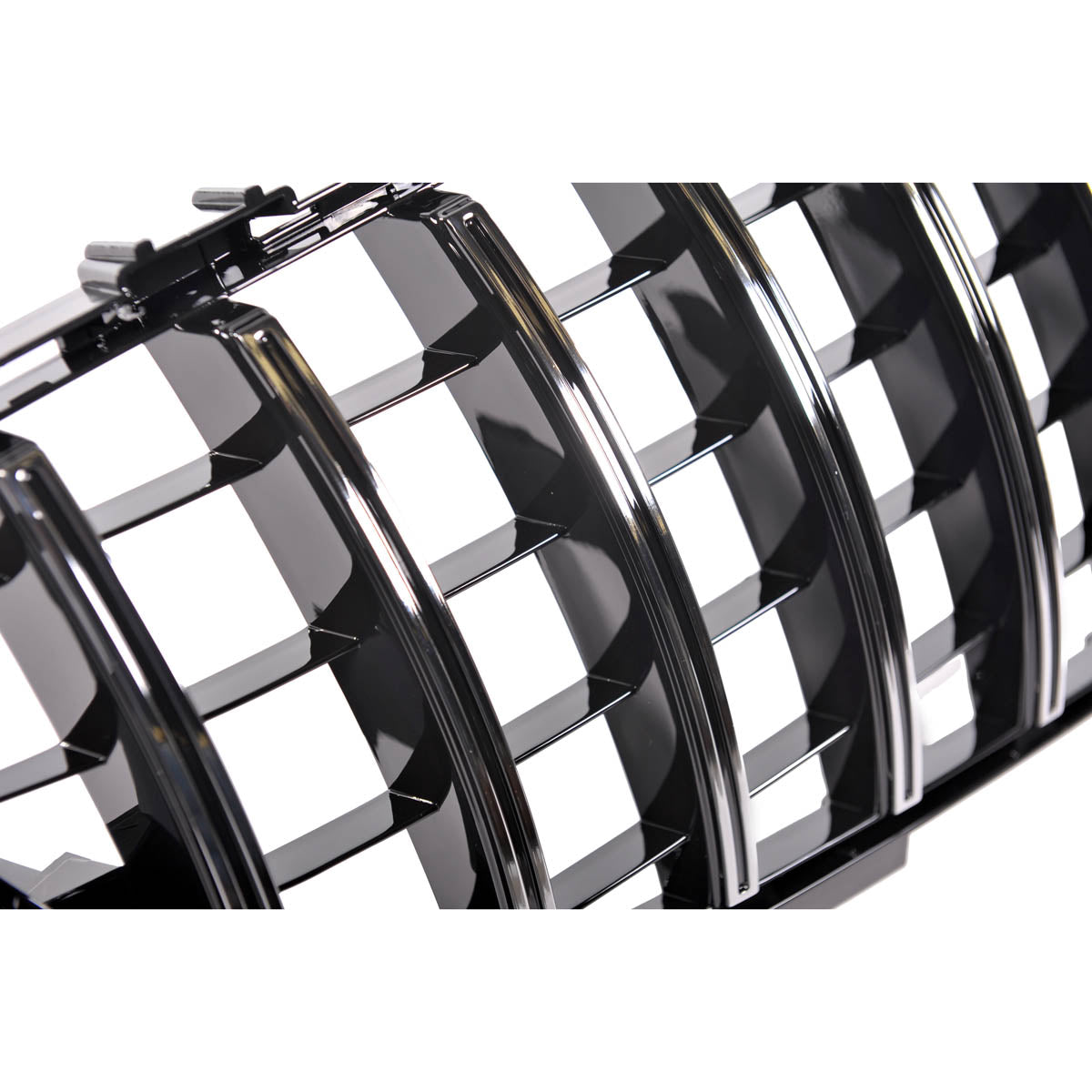 GT Chrome & Black Front Grille passend für Mercedes A-Class W176 2015-2018 – Bild 4