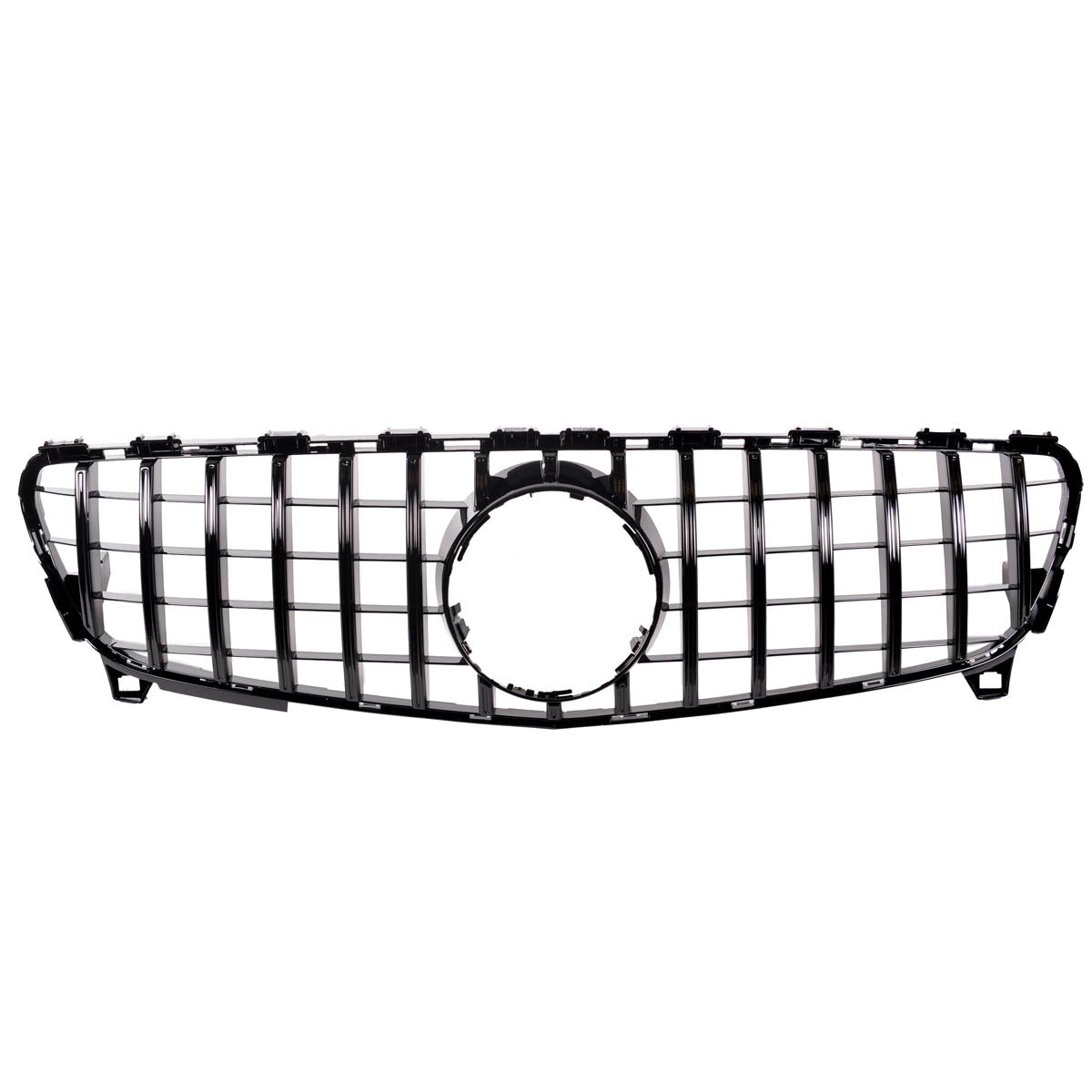 Front Grille Gloss Black Panamericana GT passend für Mercedes A-Class W176 15-18 – Bild 2