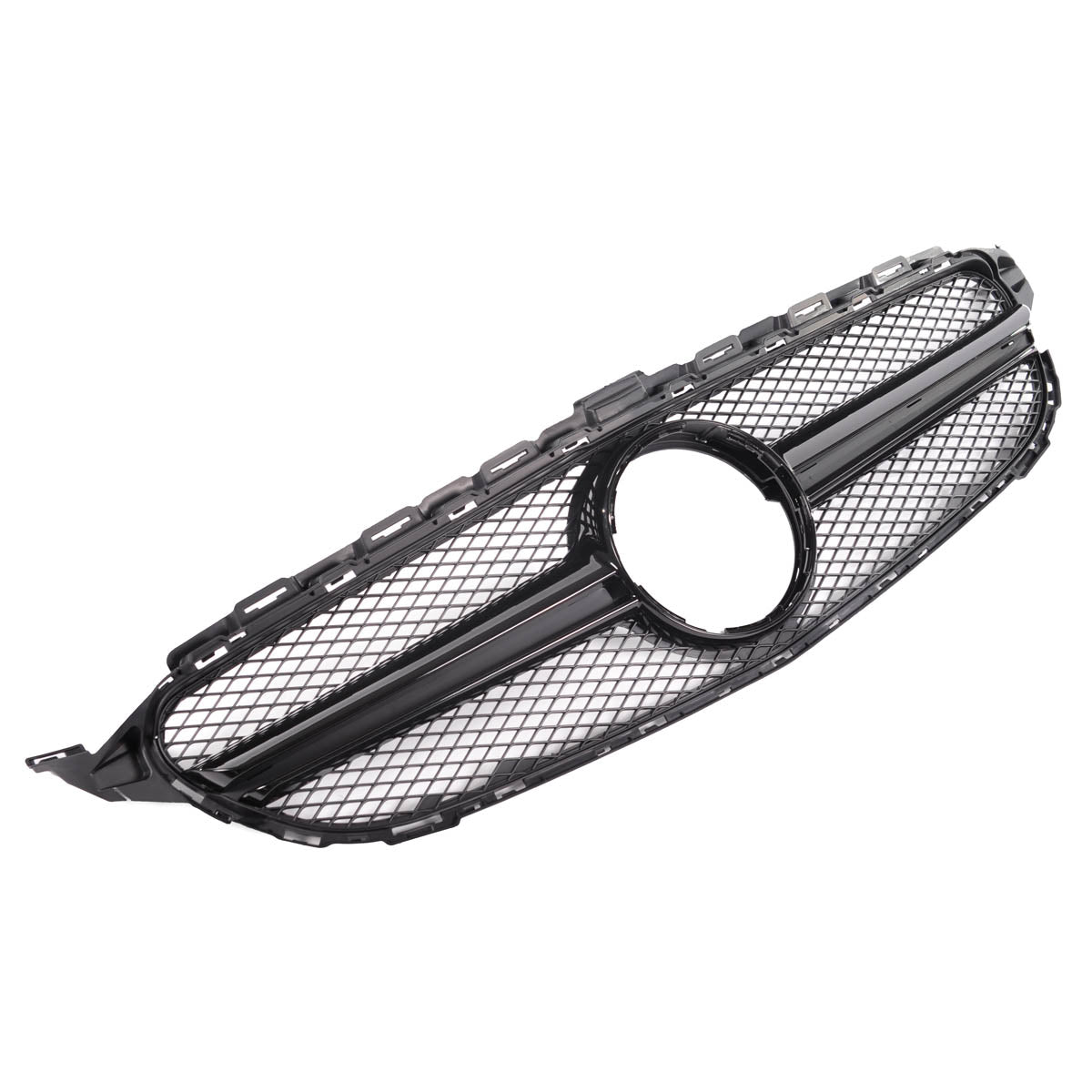 Front Grille Black passend für Mercedes C-Class W205 Sedan Estate 2014-2018 – Bild 3