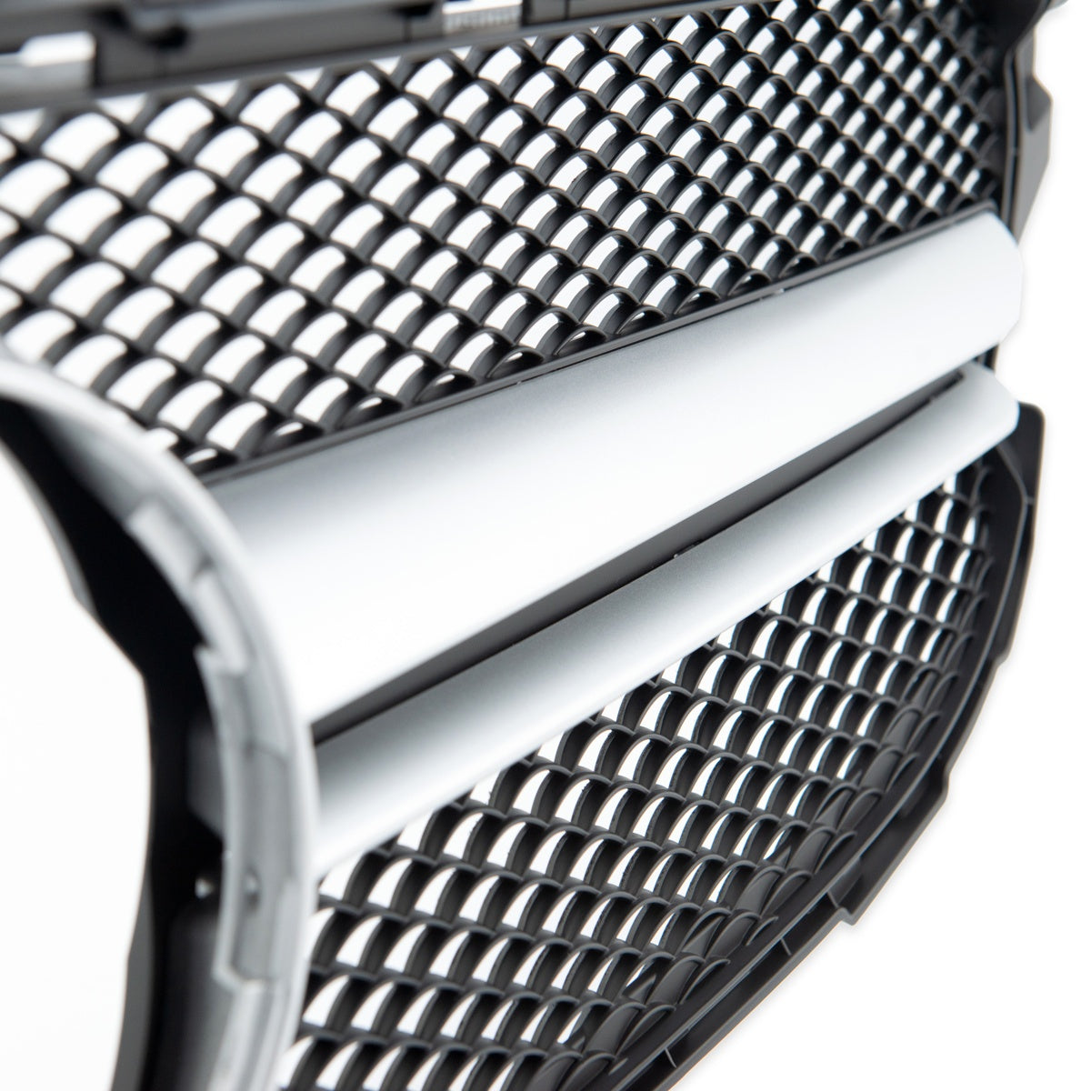 Front Grille Silver Cam passend für Mercedes C-Class W205 2014-2018 – Bild 5