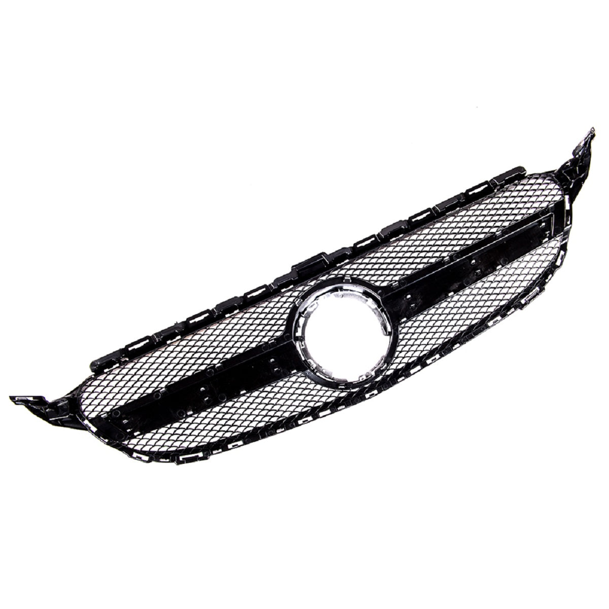 Front Grille Silver passend für Mercedes C-Class W205 2018-2021 – Bild 5