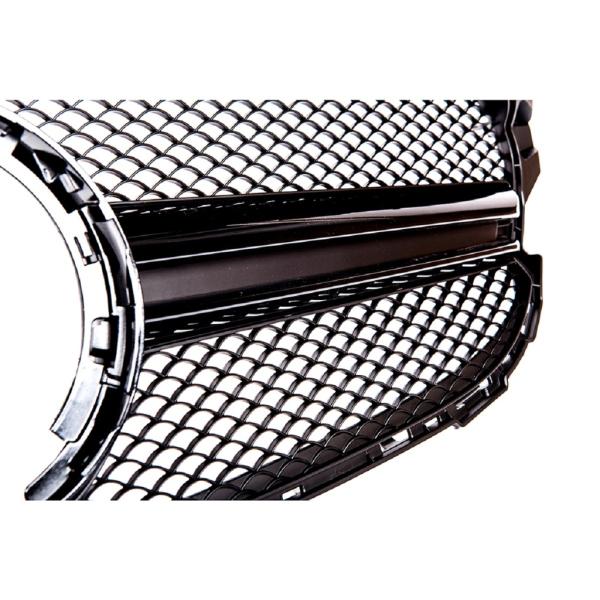 Kühlergrill Schwarz Glanz passt passend für Mercedes C W205 S205 MOPF nicht AMG