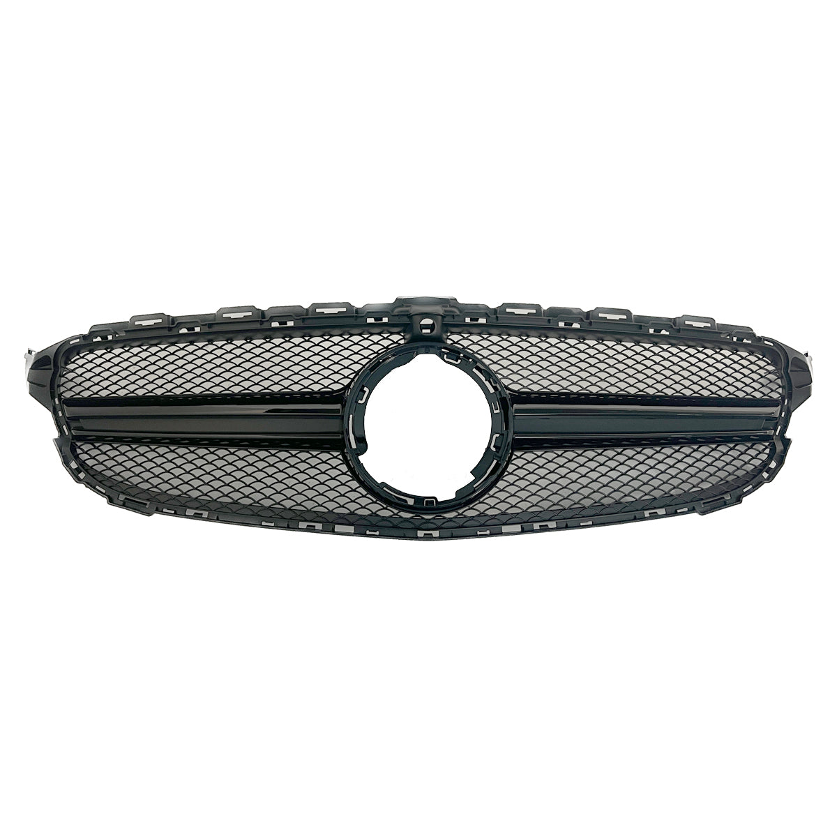 Black Front Grille passend für Mercedes C-Class W205 2018-2021 – Bild 2