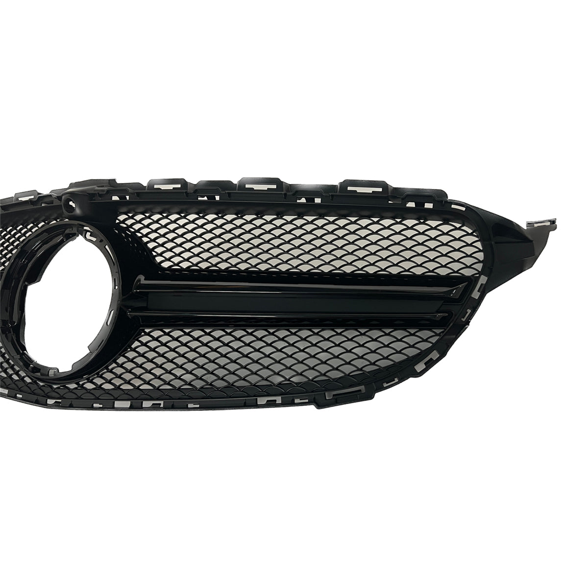 Black Front Grille passend für Mercedes C-Class W205 2018-2021 – Bild 3