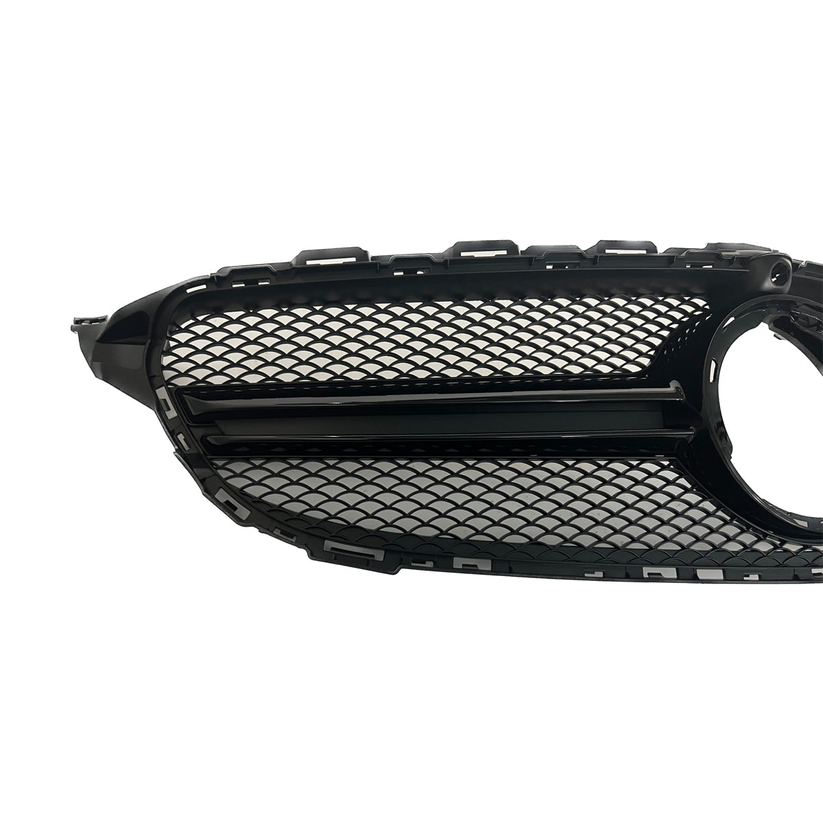 Black Front Grille passend für Mercedes C-Class W205 2018-2021 – Bild 4