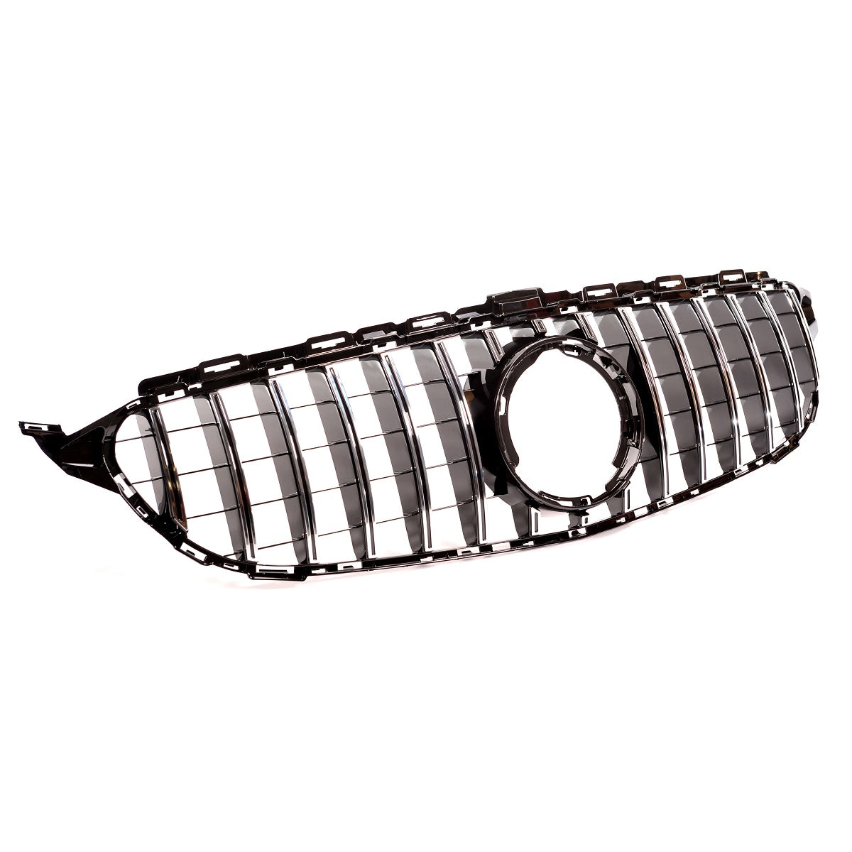 GT Chrome & Black Grille passend für Mercedes C-Class W205 2018-2021 – Bild 3