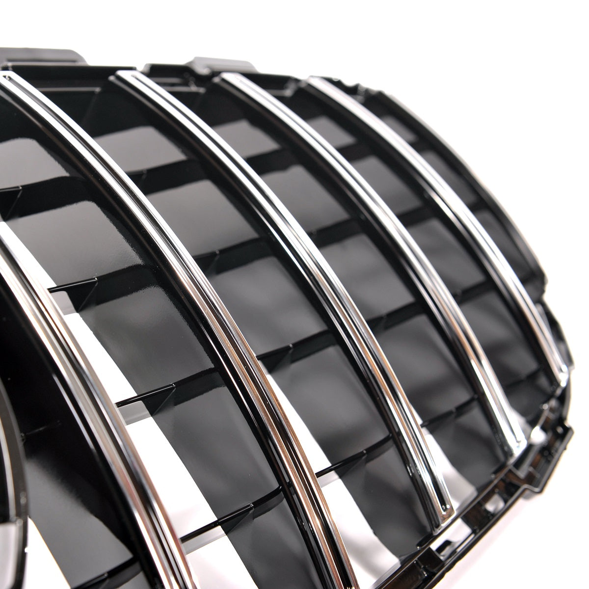 GT Chrome & Black Grille passend für Mercedes C-Class W205 2018-2021 – Bild 4