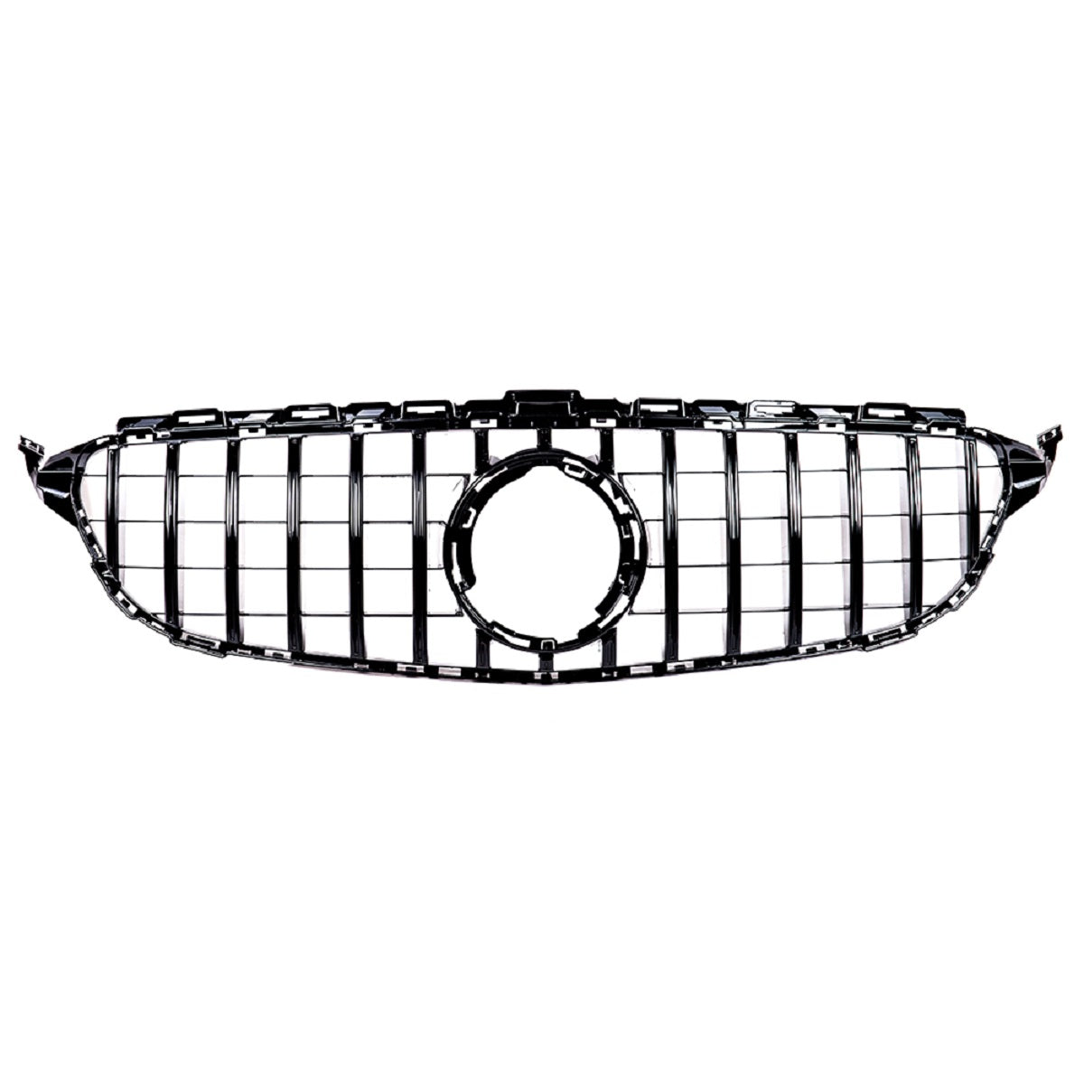 GT Gloss Black Front Grille passend für Mercedes C-Class W205 2018-2021 – Bild 2